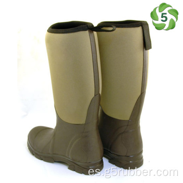 Botas de lluvia de 14 pulgadas para hombres botas impermeables